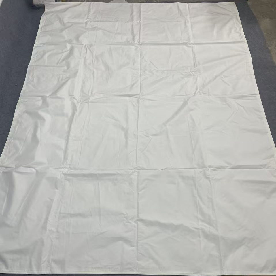 双层自充绒羽绒被被壳被套皮羽绒被内胆套子半成品高密自冲绒布料