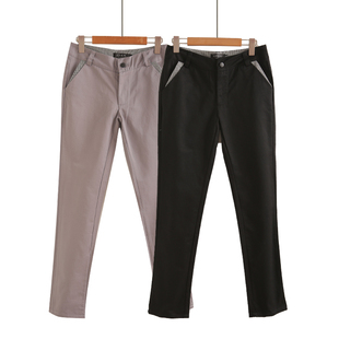 弹力修身 男士 西裤 休闲裤 直筒男装 男女商务纯棉裤 子2025新款 夏季 裤