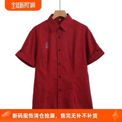 职业衬衫女短袖正装气质工作服