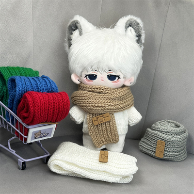 棉花娃娃围巾玩具配饰