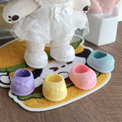 百搭20cm蝴蝶结可爱换装鞋子