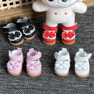 娃鞋10cm厘米棉花娃娃公主鞋8分BJD娃用鞋子22厘米关节玩偶小皮鞋