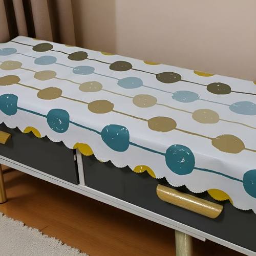 长条桌布电视柜防水免洗桌台布