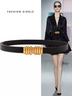 西装大衣皮带衬衫时尚百搭装饰腰饰毛衣真皮腰带气质女配连衣裙子