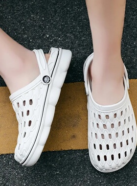 2024 Men's Sandals Women's Outdoor Beach Wading Slippers fo