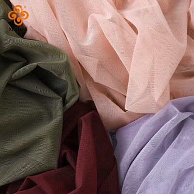 Corset 4 Way Stretch Fine Mesh Power Net Fabric turtleneck