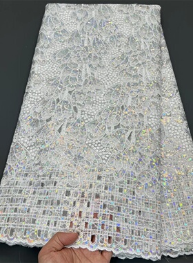 Latest 2025 African Lace Fabric High Quality,Cotton Fabric