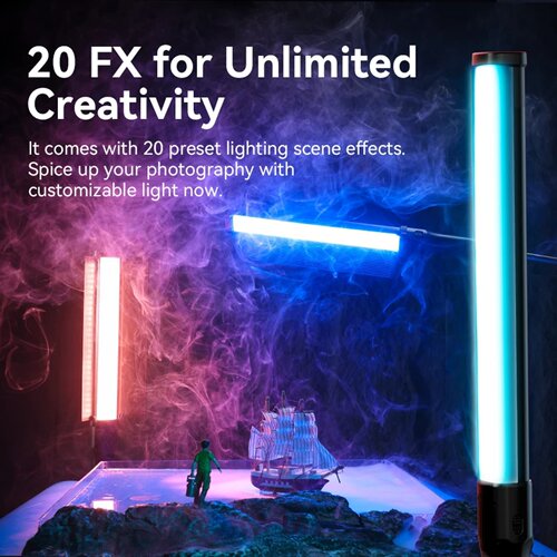 ULANZI VL360 38W RGB Handheld Light Wand LED Video Fill Lig