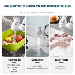 2025 new household faucet filter, dual outlet water purifie