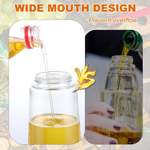 Olive Oil Sprayer for Cooking 2 in 1 Olive Oil Dispenser fo