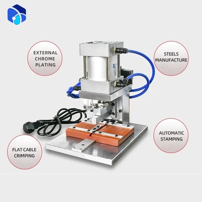 Pneumatic Wire Crimper IDC Crimping Connector Crimping Mach