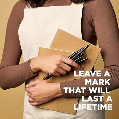 1/3PC SAKURA Pigma Professional Brush Pens - Archival Black