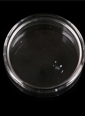 High Borosilicate Glass 60mm Bacterial Petri Dish With Cove