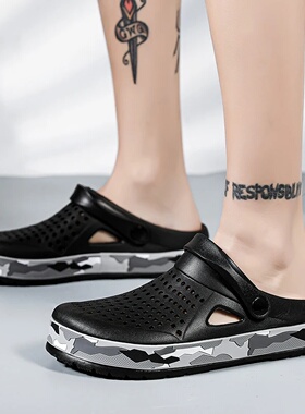 Hot Sale Brand Clogs Men Sandals Casual Shoes  EVA Lightwei