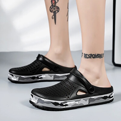 Hot Sale Brand Clogs Men Sandals Casual Shoes  EVA Lightwei