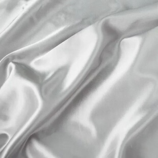 DIY Satin Imitation Silk Fabric Soft Satin Fabric Wedding P