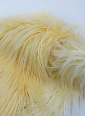 25x45cm 8cm Pile  Faux Fur Fabric For Sewing Make Cotton Do