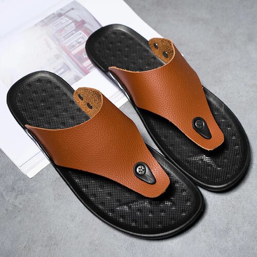 Summer Flip-Flops Slippers Men Causal Beach Sandals Comfort