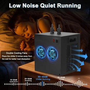 Aquarium Chiller for Fish Tank 79Gal Hydroponic Water Chill