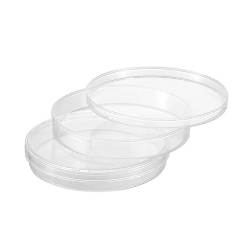 10Pcs 90mm Polystyrene Sterile Petri Dishes Bacteria Cultur