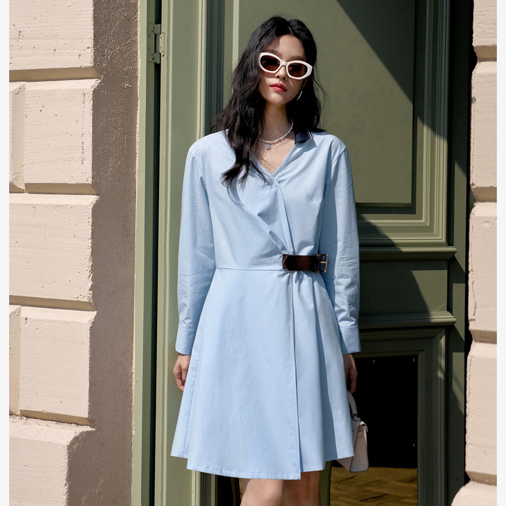 时尚实穿短长裙气质修身女裙子潮