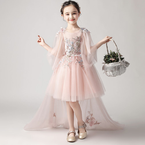 拖尾婚纱公主裙子布予礼服公主女