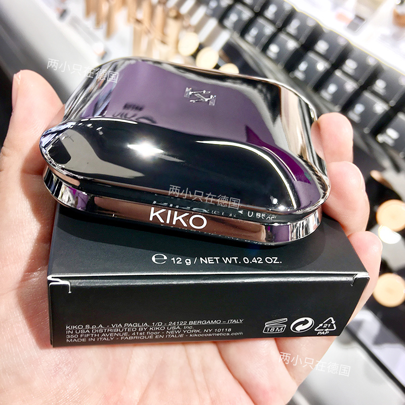 现货KIKO干湿两用哑光定妆粉饼CR20 N40持久控油遮瑕雾面磨皮