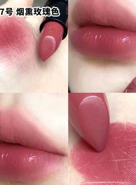 现货黑五kiko4系小黑管口红407号滋润温柔豆沙烟熏玫瑰色百搭显色