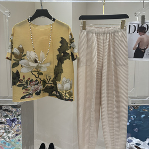 原版正品2025新款春装夏装中老年新中式端庄大气套装衣服女妈妈装
