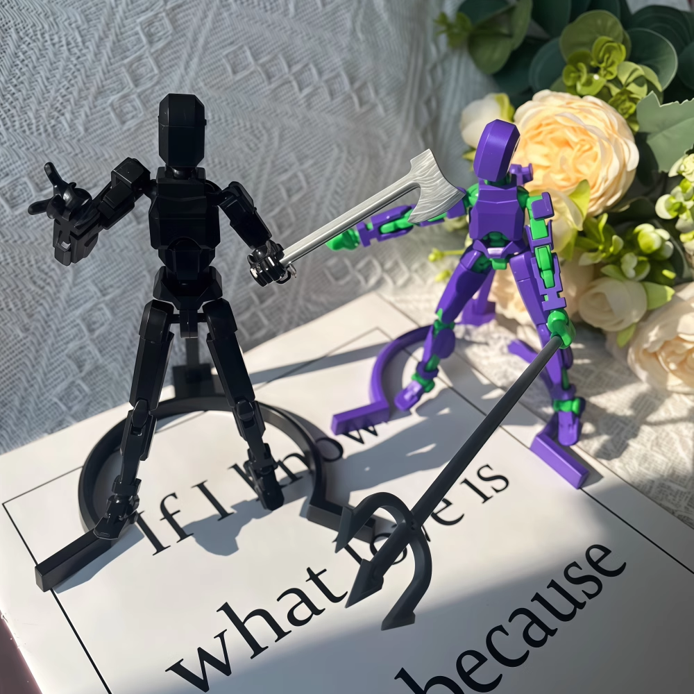 伊利丹多关节可动人偶3D打印