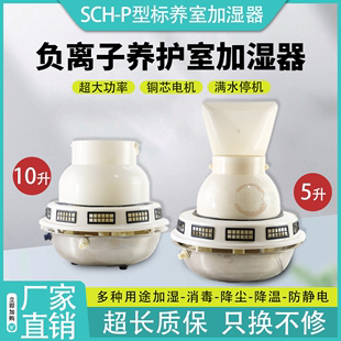 P增湿器养护室10L 标养室负离子工业加湿器喷雾5L混凝土三件套SCH