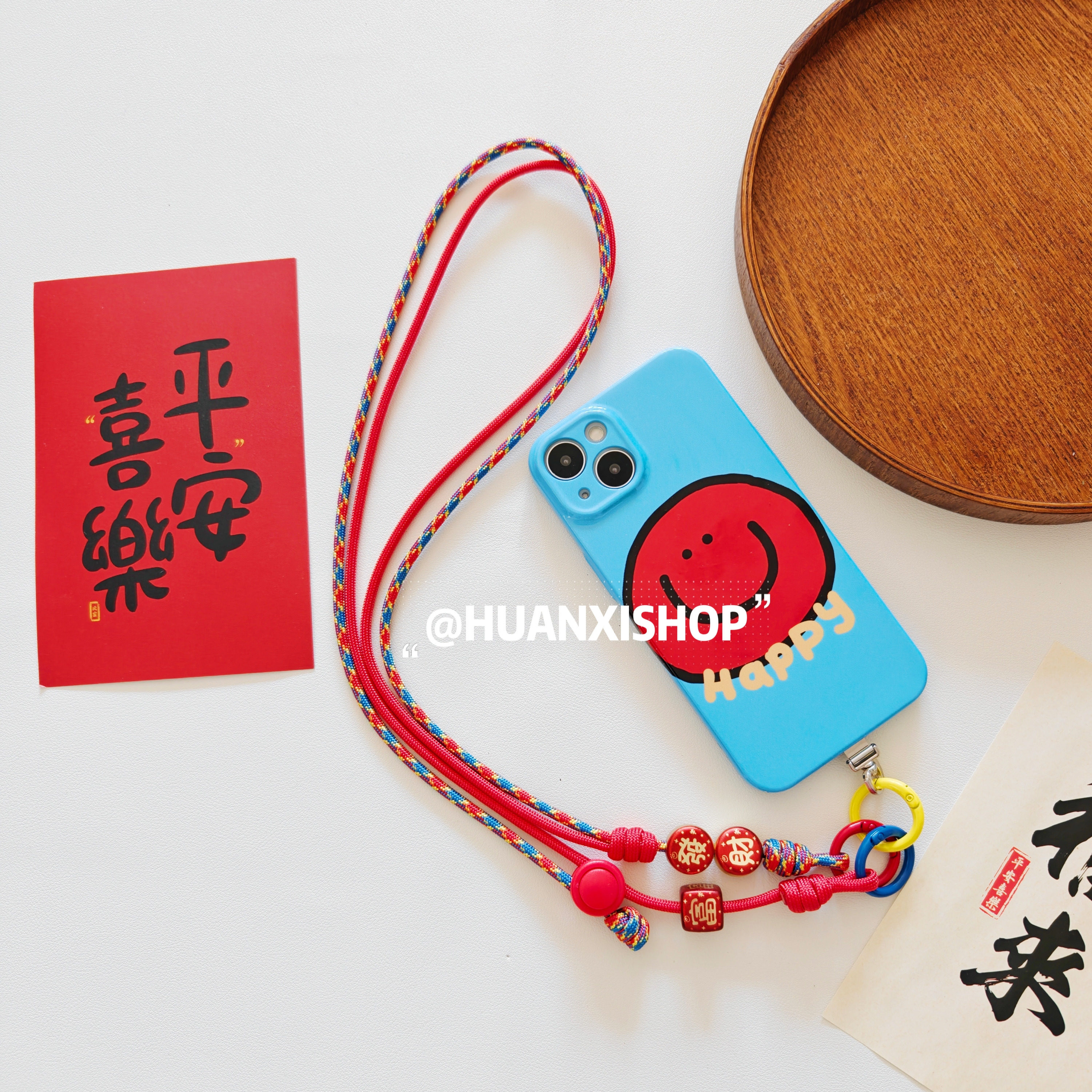 暴富丨新年红色好运手机挂绳斜跨挂脖可调节两用本命年手机链马年,3C数码配件,手机挂件/手机链,淘宝优惠券,粉丝福利购,淘宝优惠卷