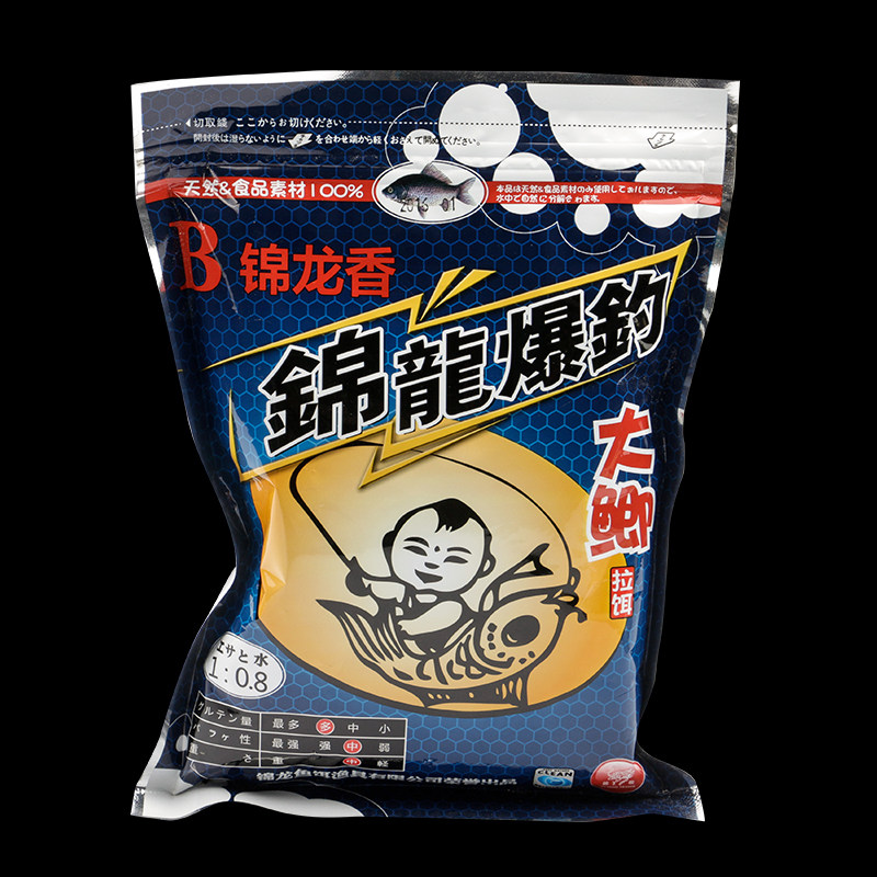 锦龙爆钓大鲫鱼饵料食果腥香谷麦拉搓饵野钓浓腥阿贵单品一包搞定
