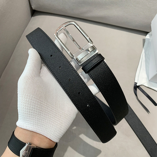 BIRTH品牌皮带男真皮青年时尚 腰带头层牛皮年轻人 百搭针扣男士