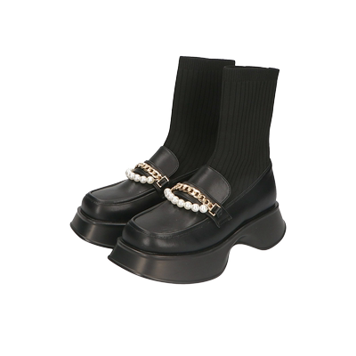 ORientalTRaffic金属珍珠链