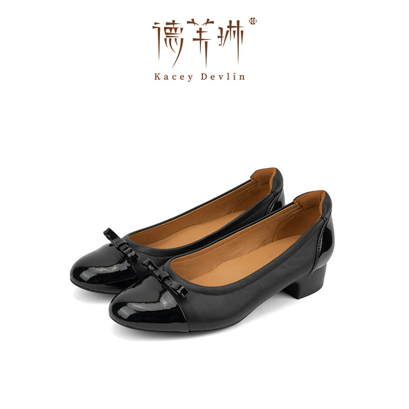 【手工鹿皮专家】粗跟鹿皮鞋
