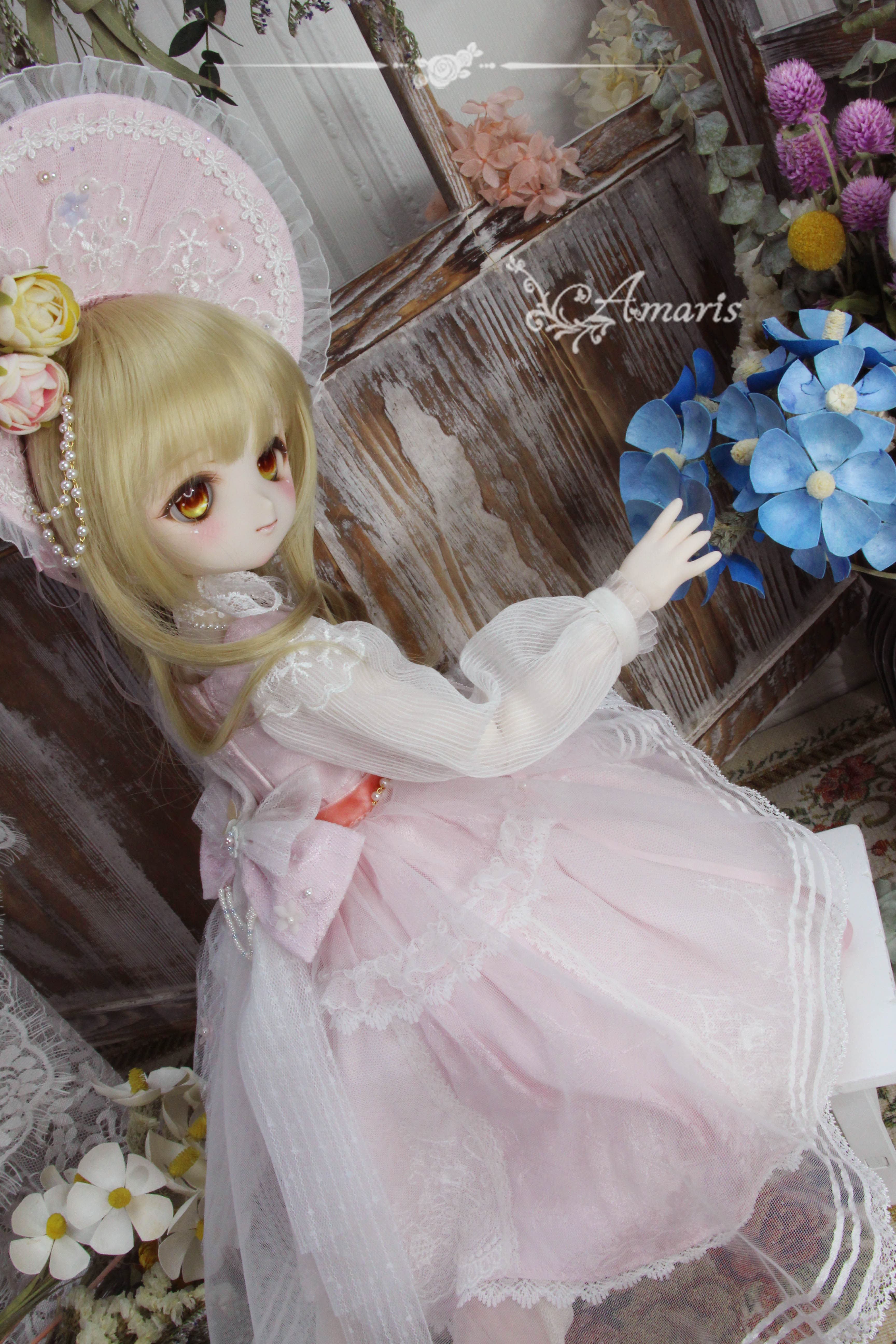 【Amaris 】春。韶华 四分 三分洋装 MSD/RL巨婴 bjd 娃娃 娃衣