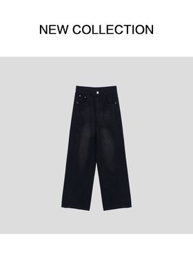 新款休闲宽松牛仔裤 K351313BD