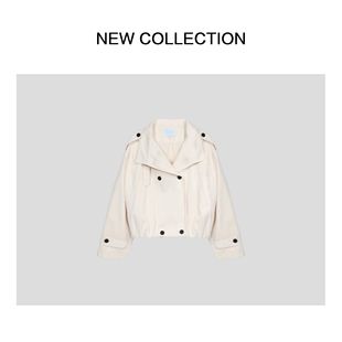 新款时尚风衣外套 W1518002B-5348