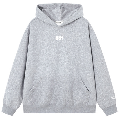 88rising 学院风字母Logo厚板胶印重磅美式休闲宽松情侣连帽卫衣