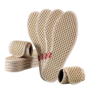 竹炭除臭透气鞋垫男款女吸汗防臭留香型汗脚专用防汗皮鞋鞋垫子夏