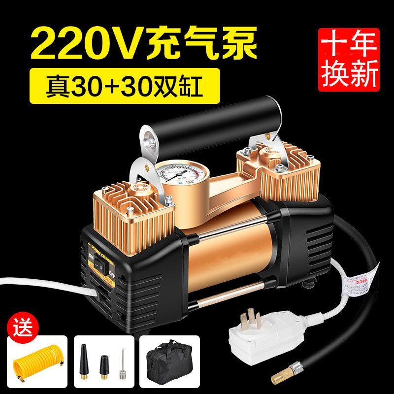 220V家用双缸电动充气泵