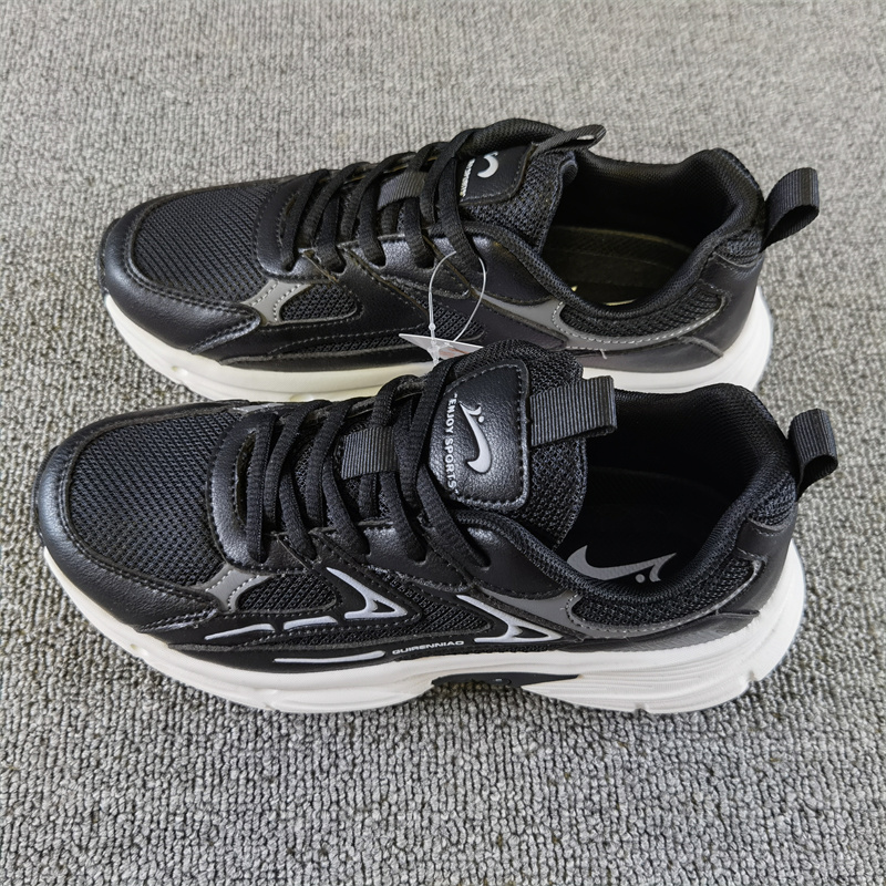 贵人鸟女鞋春夏季新款网面透气低帮软底耐磨运动休闲跑步鞋老爹鞋