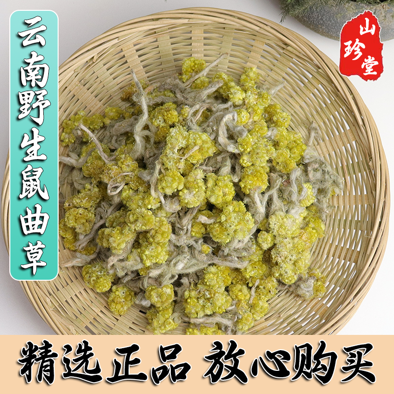 鼠曲草中药材正宗清明草 新鲜晒干鼠曲草清明菜 绒毛鼠耳草