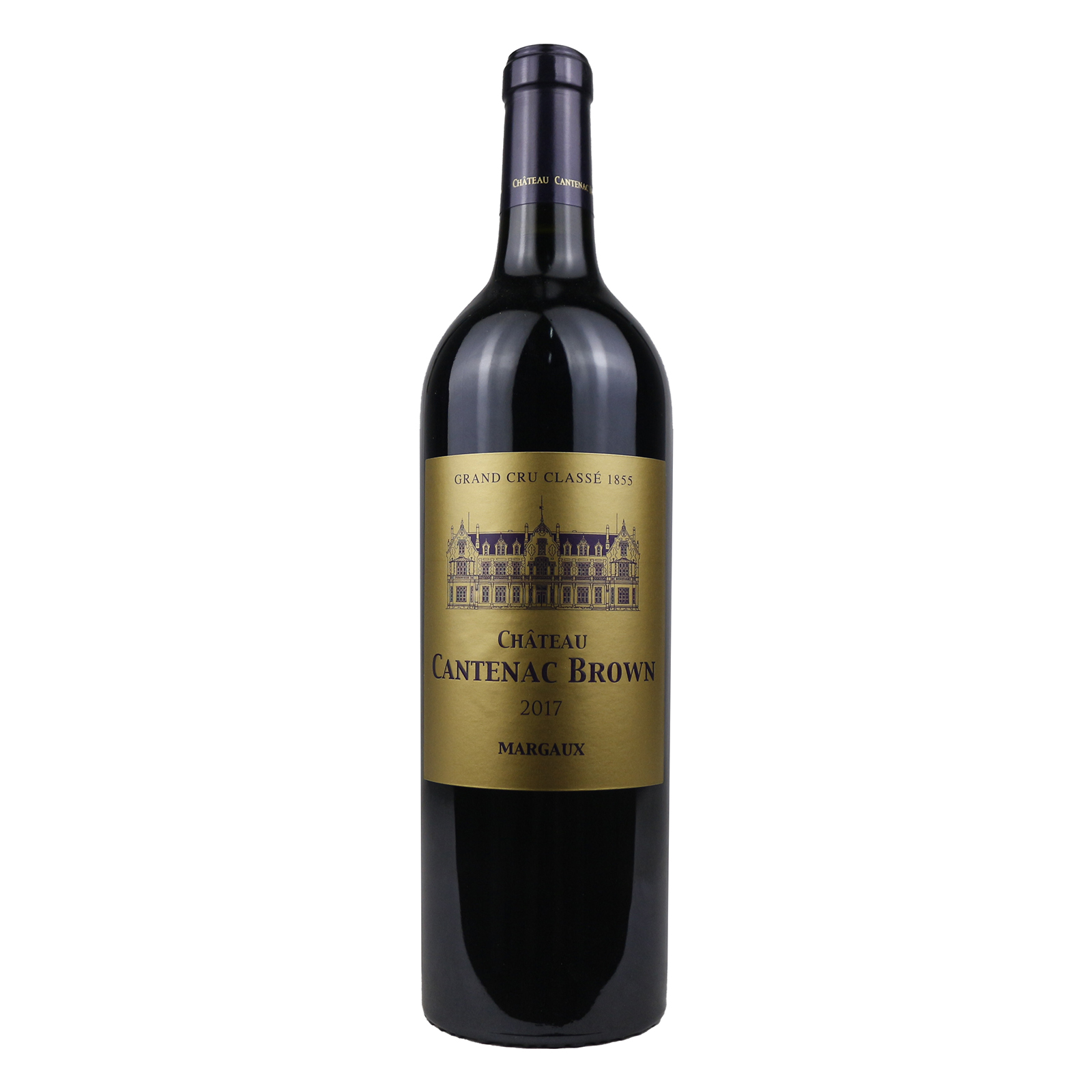三级名庄肯德布朗酒庄干红葡萄酒 Chateau Cantenac Brown 2017年