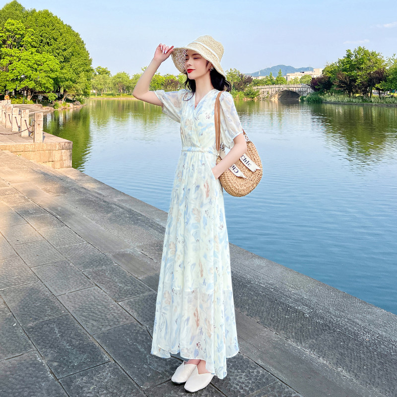 2026夏季新款法式碎花洋