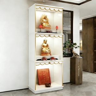 供香立柜三层佛龛柜家用神龛供奉台供桌神台2025新款香火简约佛柜