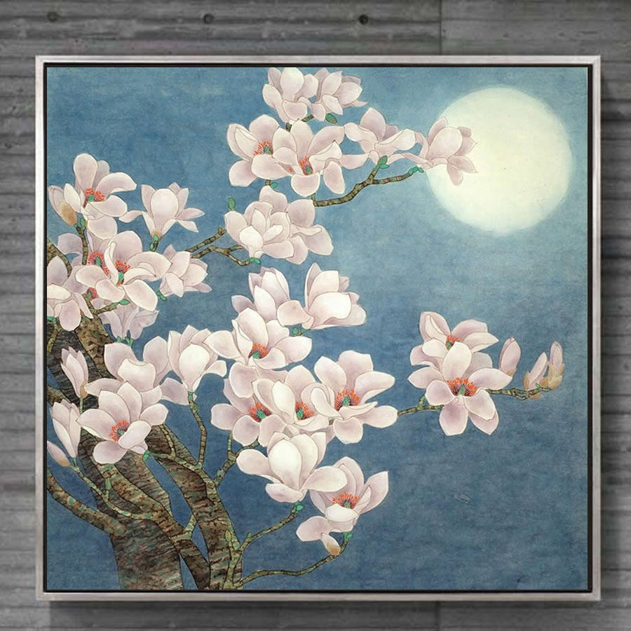 印花卧室餐厅玄关挂画十字绣