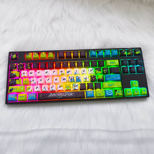 黑吉蛇DK87客制化三模机械键盘有线无线蓝牙热插拔电脑平板游戏用