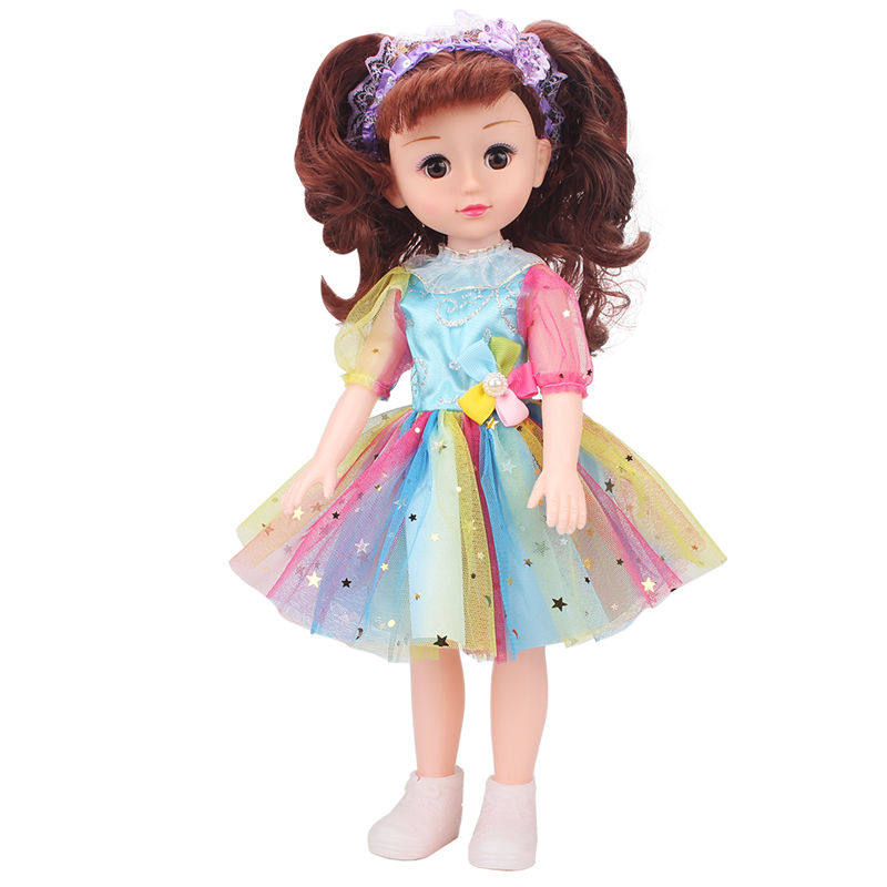 会说话眨眼智能洋娃娃套装仿真公主2023新款儿童女孩玩具新年礼物